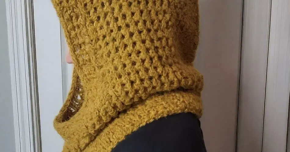 Top 10 Must-Try Crochet Patterns for Fall 2024 - Hooded Scarf with Pockets - crochet pattern