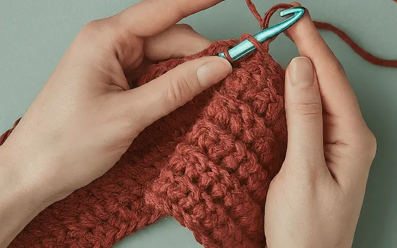 how to fasten off crochet