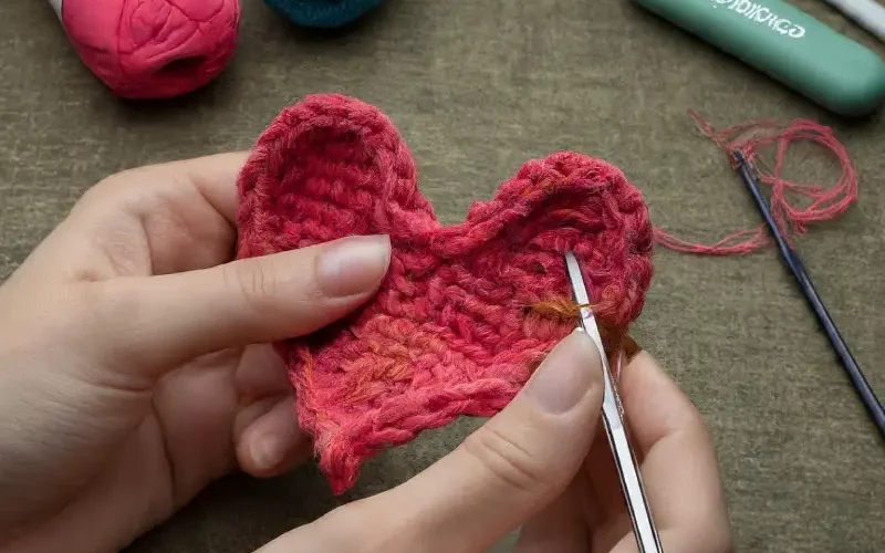 How to Crochet a Heart for Beginners